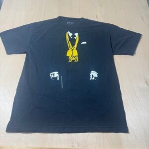 Politics Bun B Houston T-Shirt Mens Medium Black Original‎ Gangster Graphic Tee
